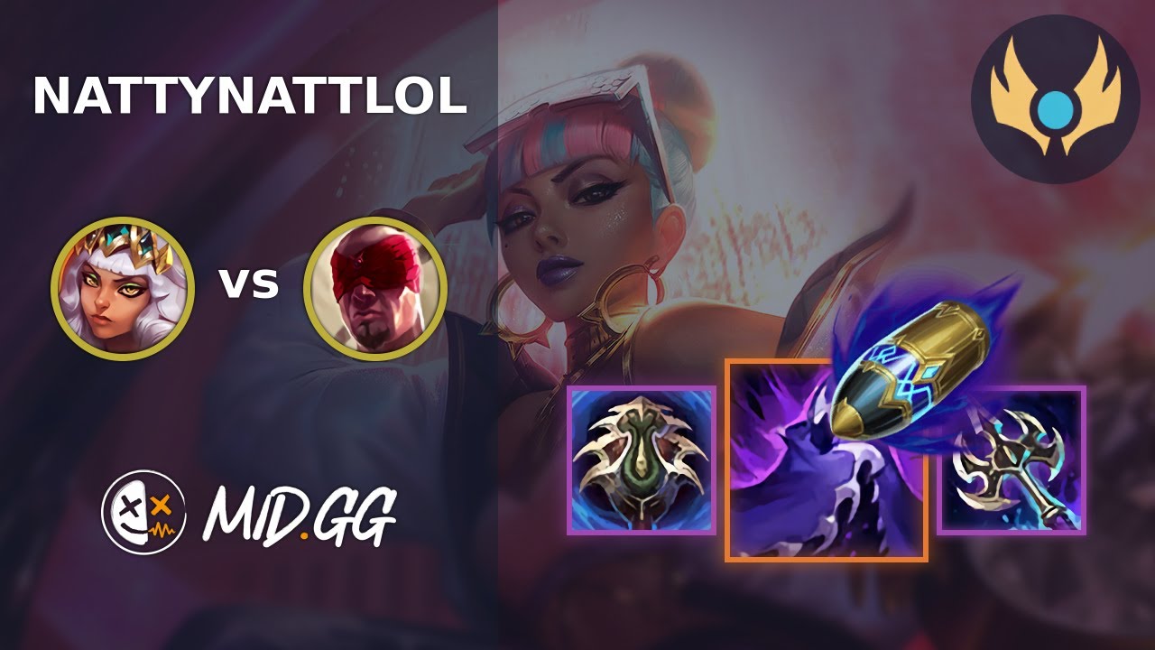 MID.GG: [ NattyNattLoL ] Qiyana JUNGLE vs Lee Sin | KR CHALLENGER | LOL Season 2025