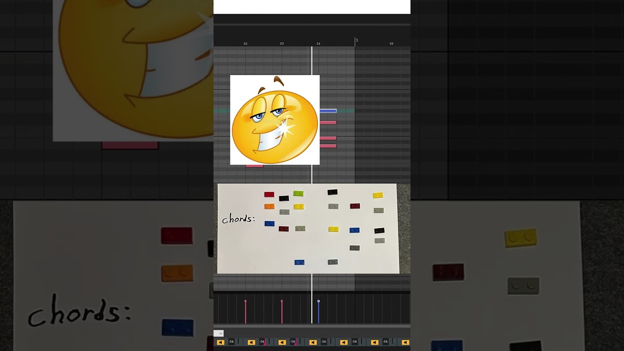 he really cooked up a beat with LEGOS🔥🙏