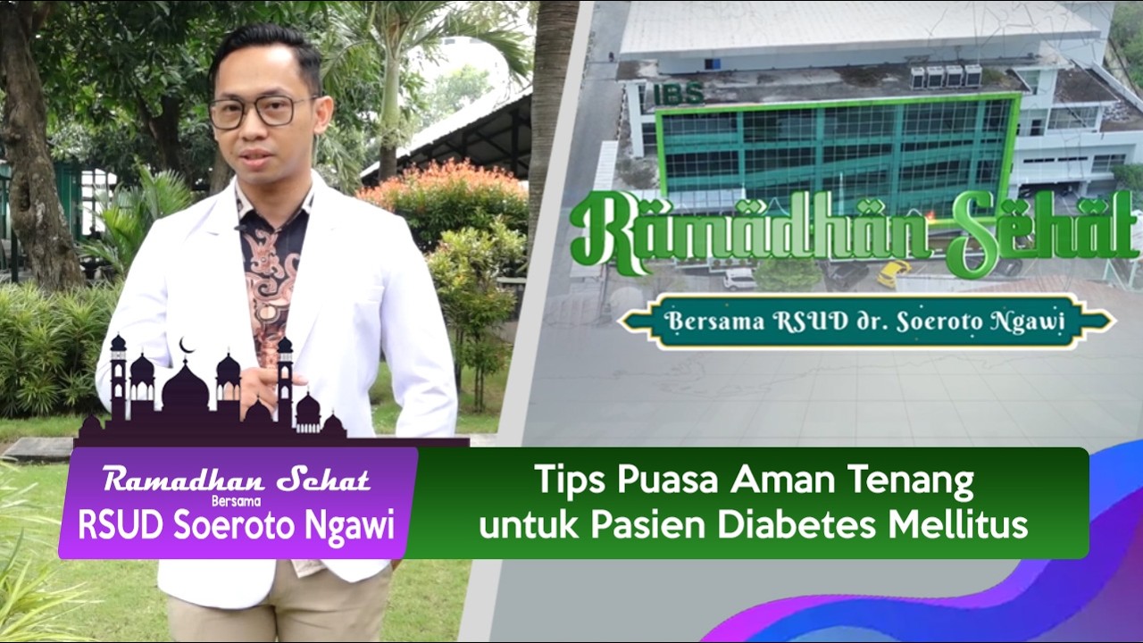 Tips Puasa Aman Tenang untuk Pasien Diabetes Mellitus