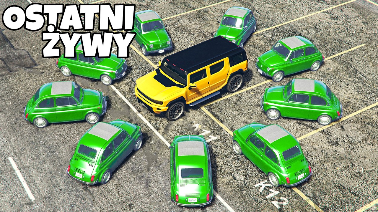 ❄️ CHOWAMY SIĘ PRZED ZOMBIE 20 AUTAMI!! | GTA 5 |