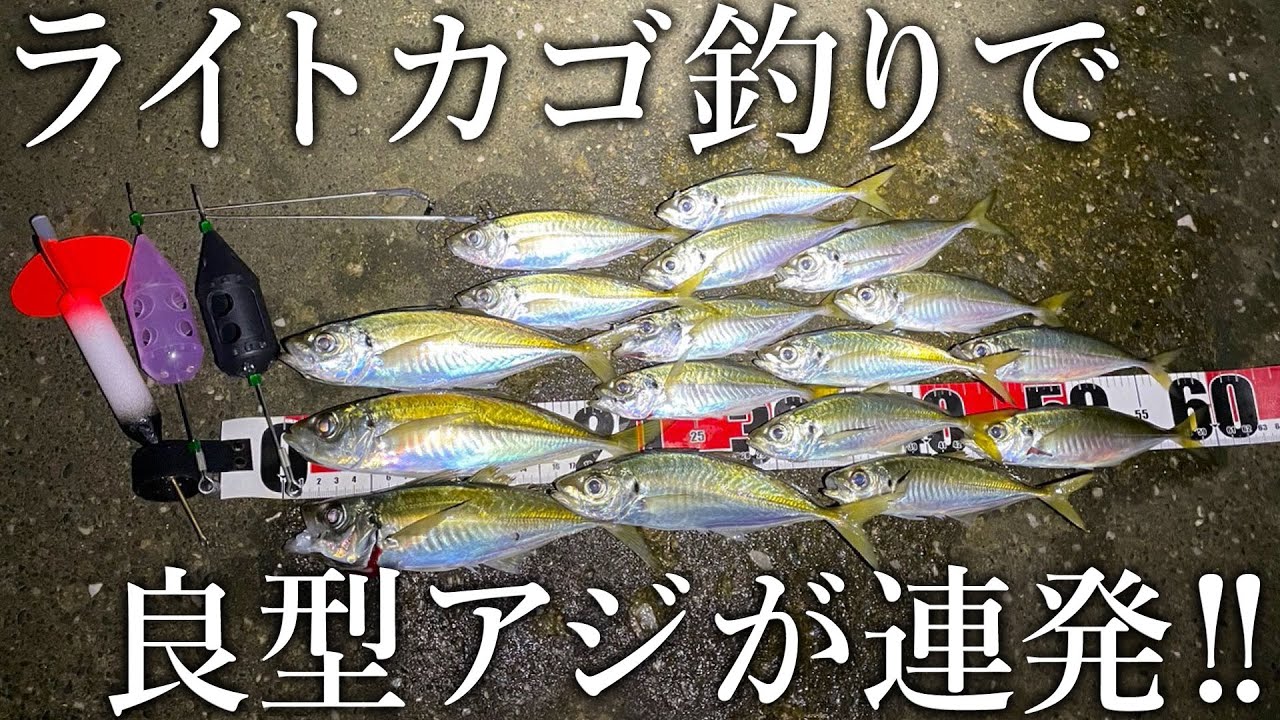 【ライトカゴ釣りの決定版】遠投して尺アジまで釣れる！サビキ竿でも大遠投できる必須アイテムを紹介
