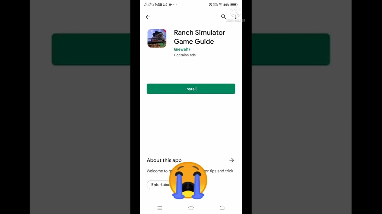 I tired to download ranch simulator on mobile but...#short