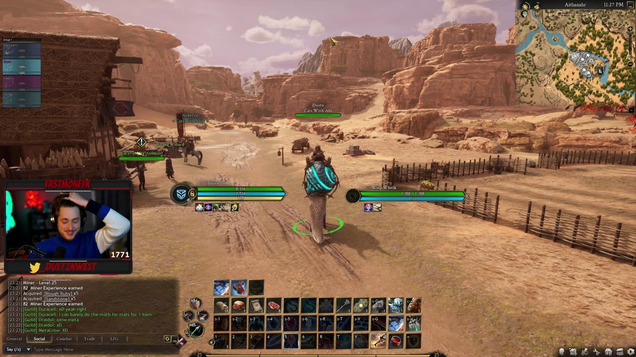 Ashes of Creation Early Access | MADE IT BACK FROM NYC :) | DustyWhy on Twitch