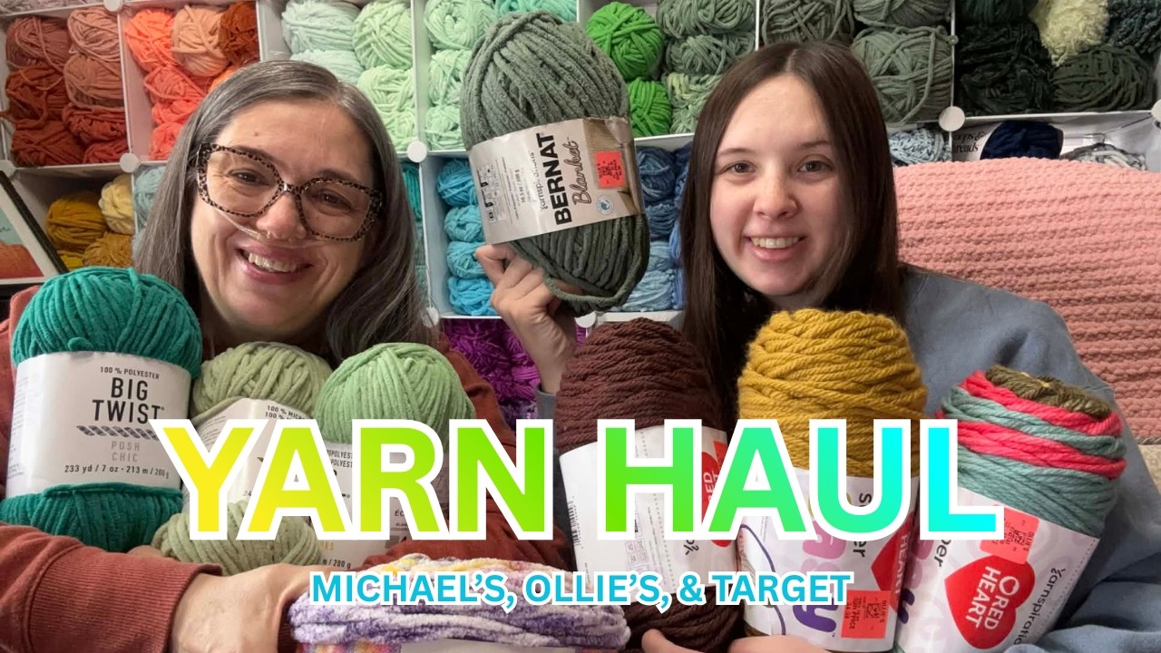 YARN HAUL | Michaels, Ollies, & Target