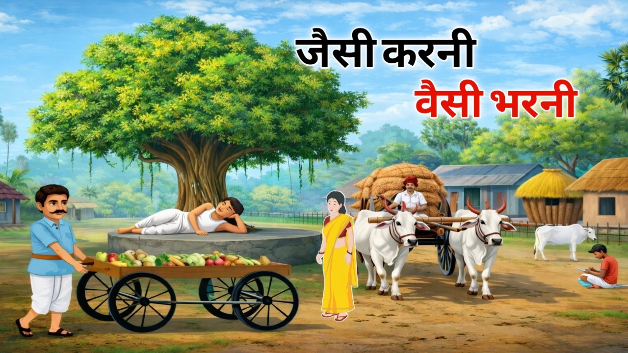 जैसा कर्म वैसा फल | Jaisa Karm Vaisa Fal | Hindi Moral Story | Bedtime Story
