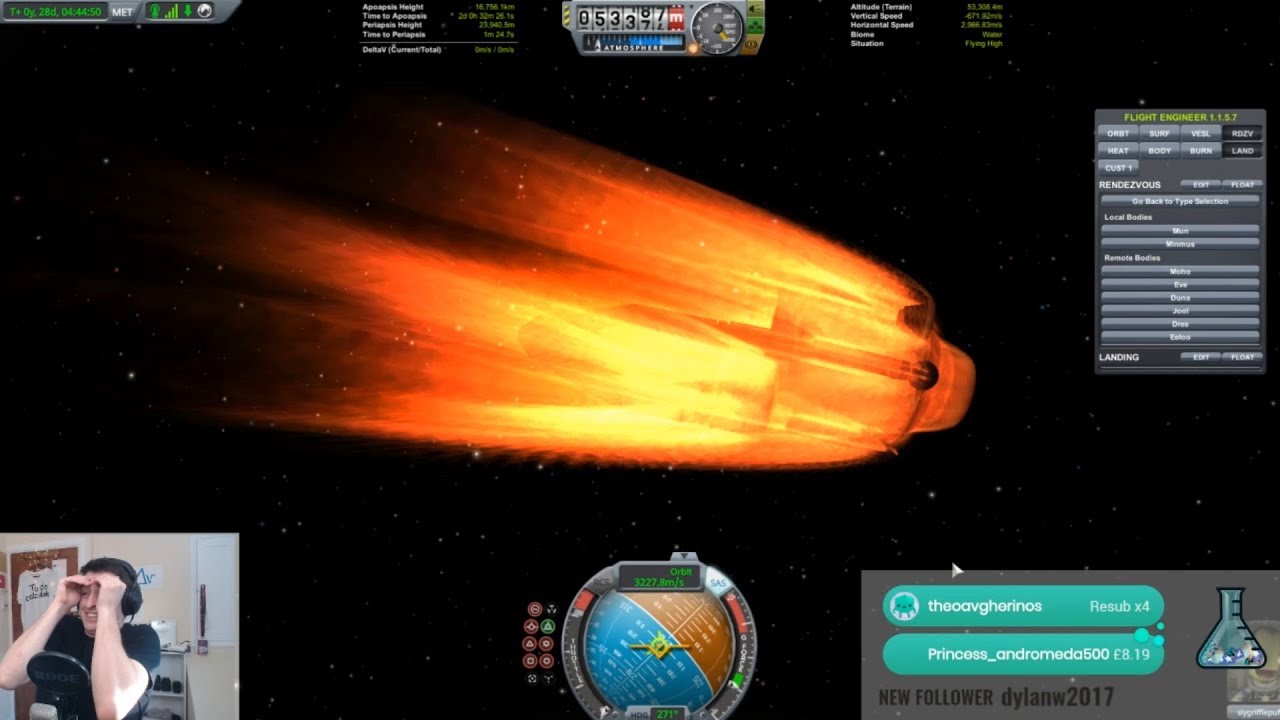 drsimonclark Kerbal twitch highlights!