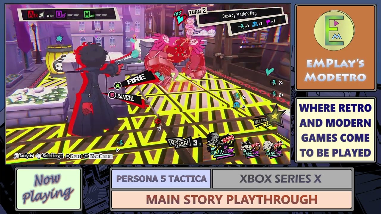 Persona 5 Tactica - Xbox Series X - #23 - Back To Mission 13