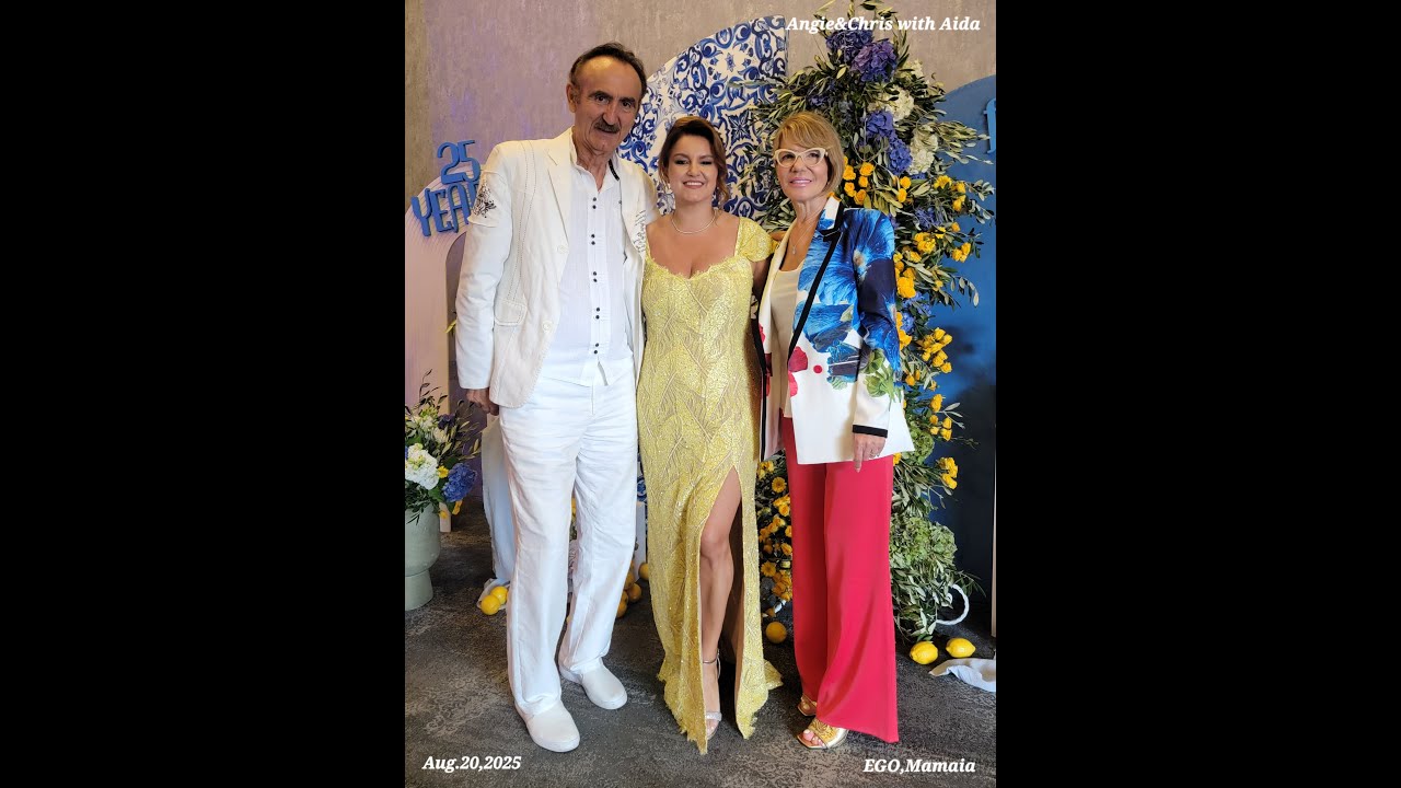 Aida & Robert's 25th celebration at EGO club in Mamaia,Romania!Us 45!