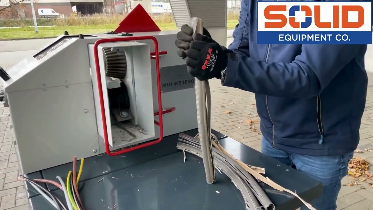 Bronneberg Kab-W Wire Stripper Sold by Solid Equipment Company