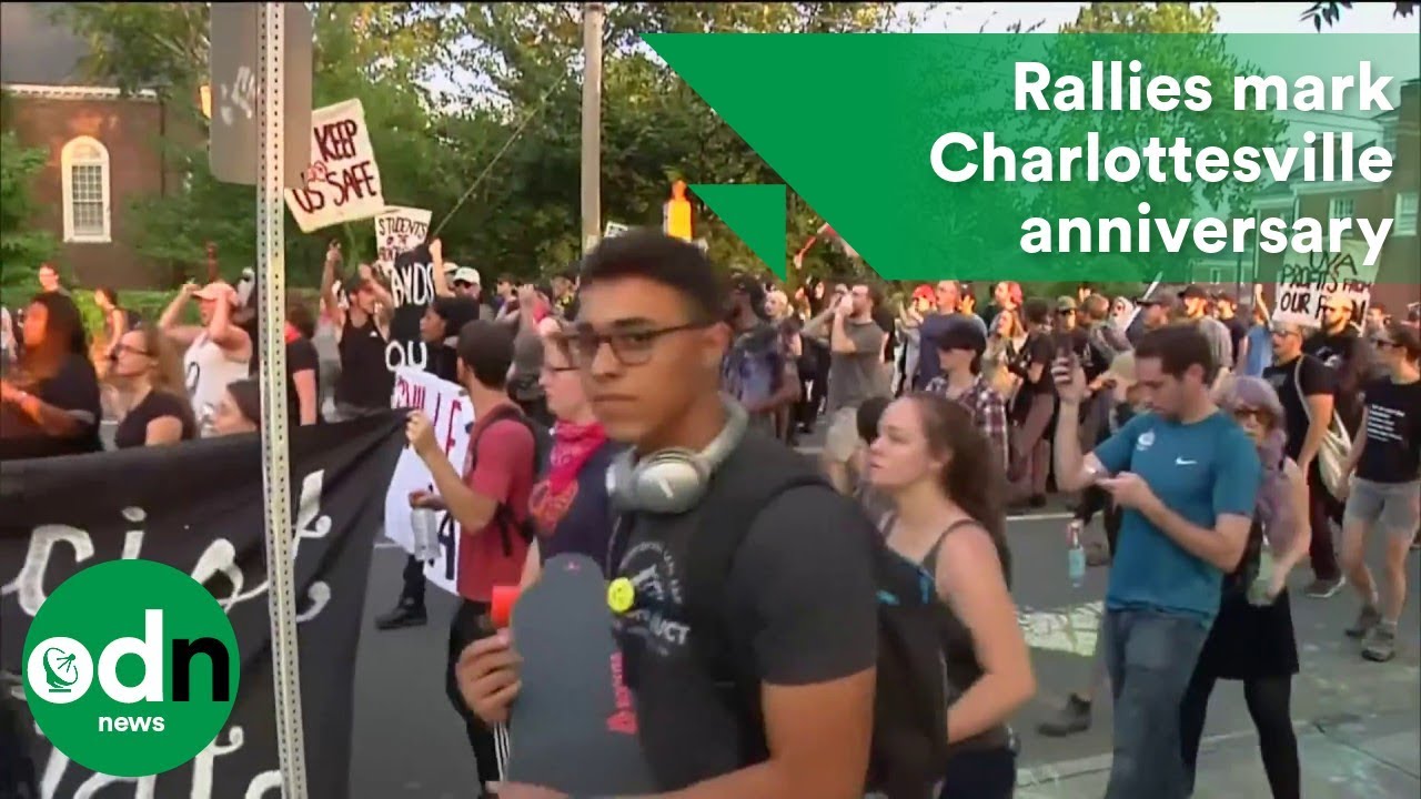 Far-right rallies mark Charlottesville anniversary