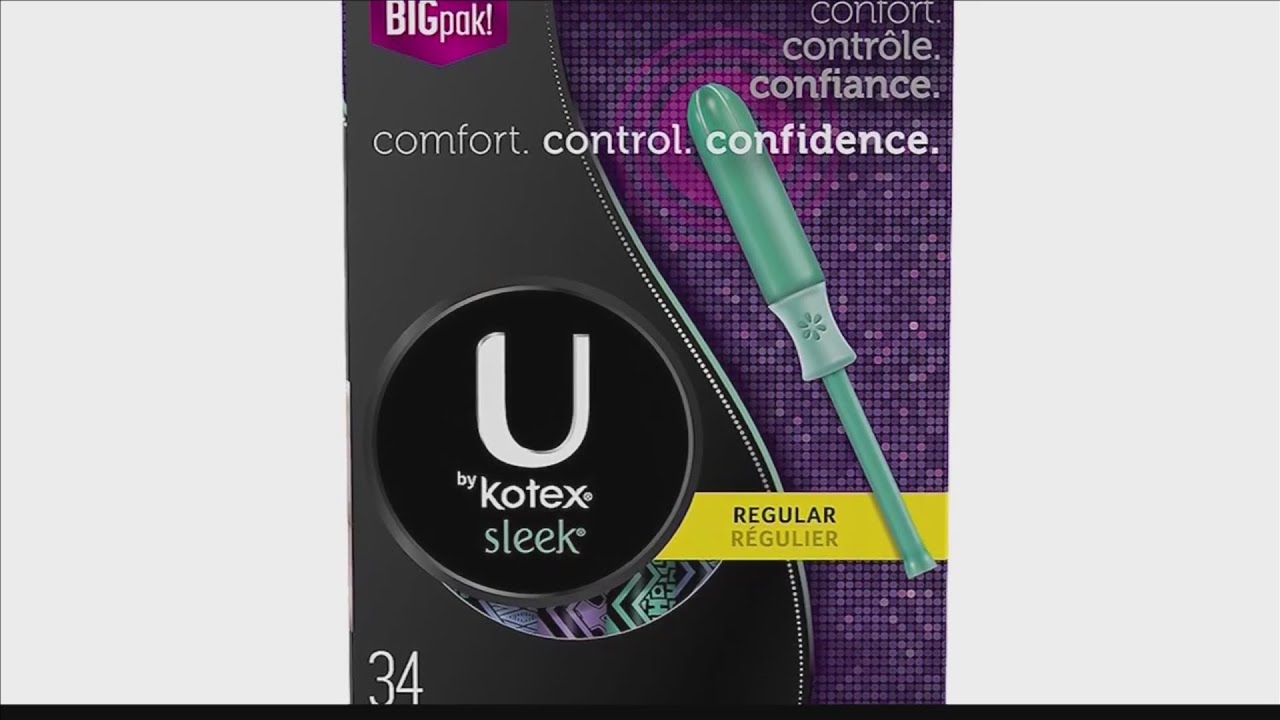 Kotex tampons being recalled