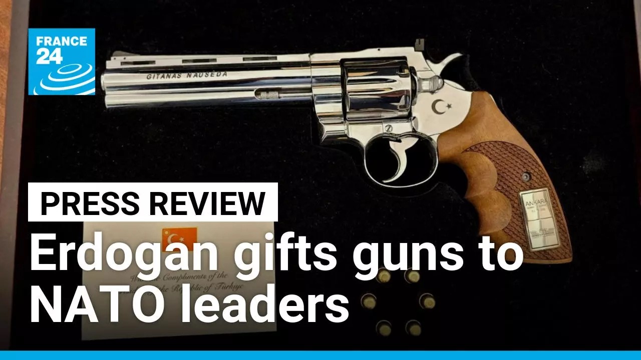 Defence spending, Erdogan-style: Guns for NATO leaders &bull; FRANCE 24 English