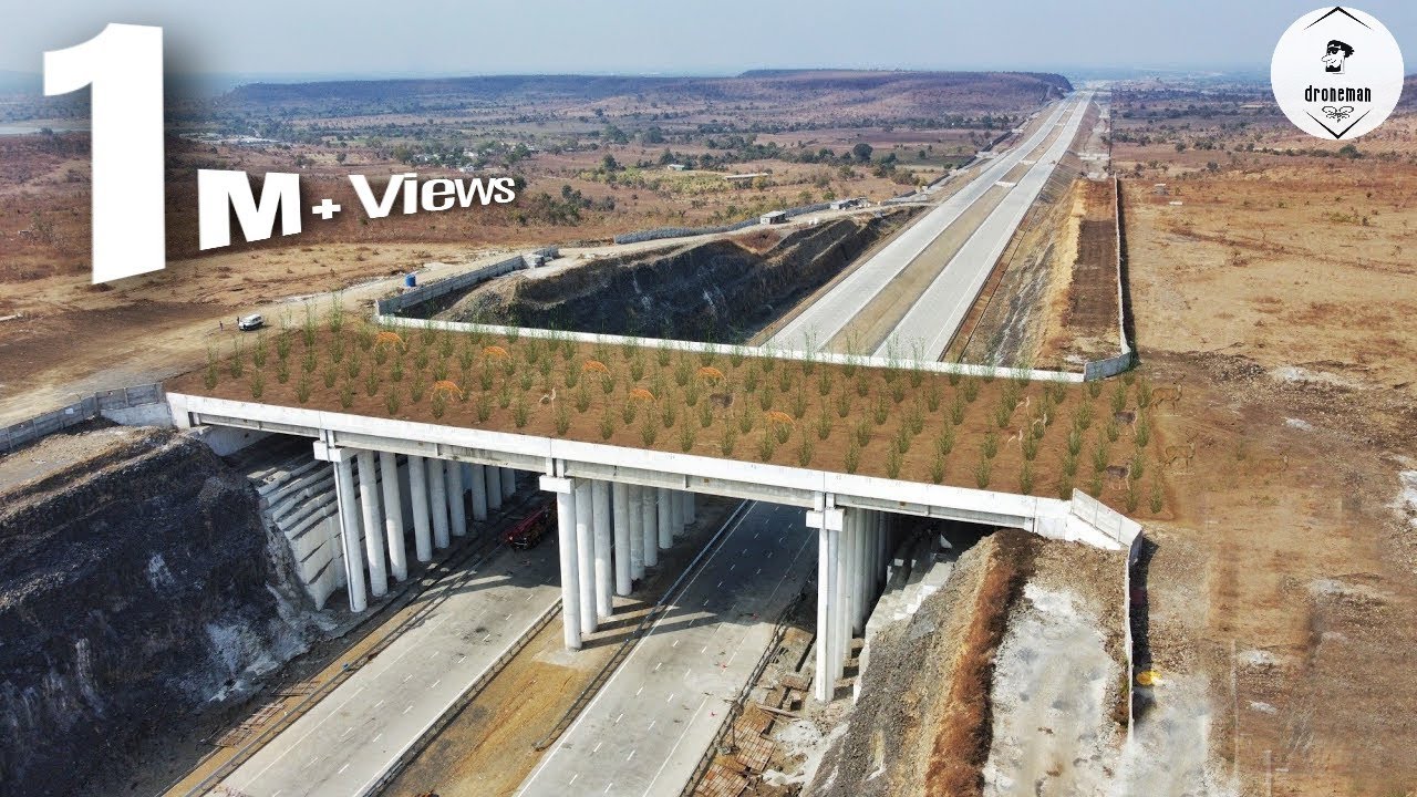 India's First Wildlife Overpass Is Ready for Operation, Nagpur Mumbai Expressway, Package 2