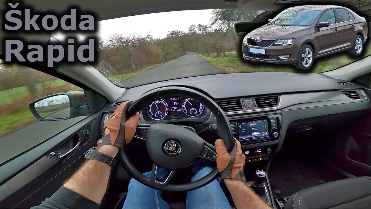 2019 &Scaron;koda Rapid 1,0 TSI 81 kW | POV test drive