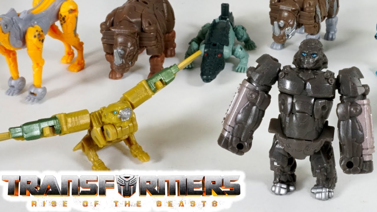 Transformers Rise of the Beasts Battle Masters Complete Set!