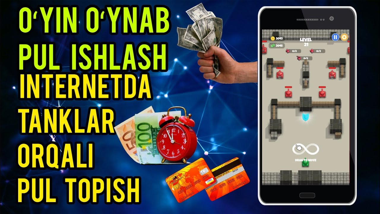 INTERNETDA PUL TOPISH OʻYIN OʻYNAB PUL ISHLASH 2023✓