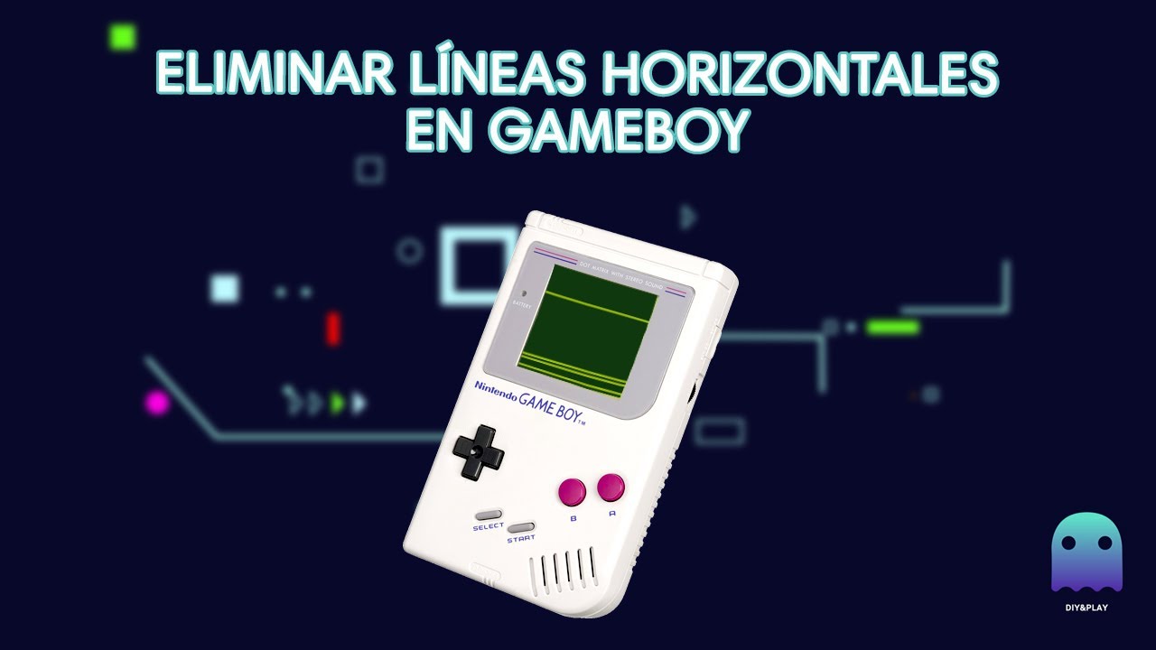 Reparar líneas horizontales en GameBoy clásica. Fix horizontal lines.