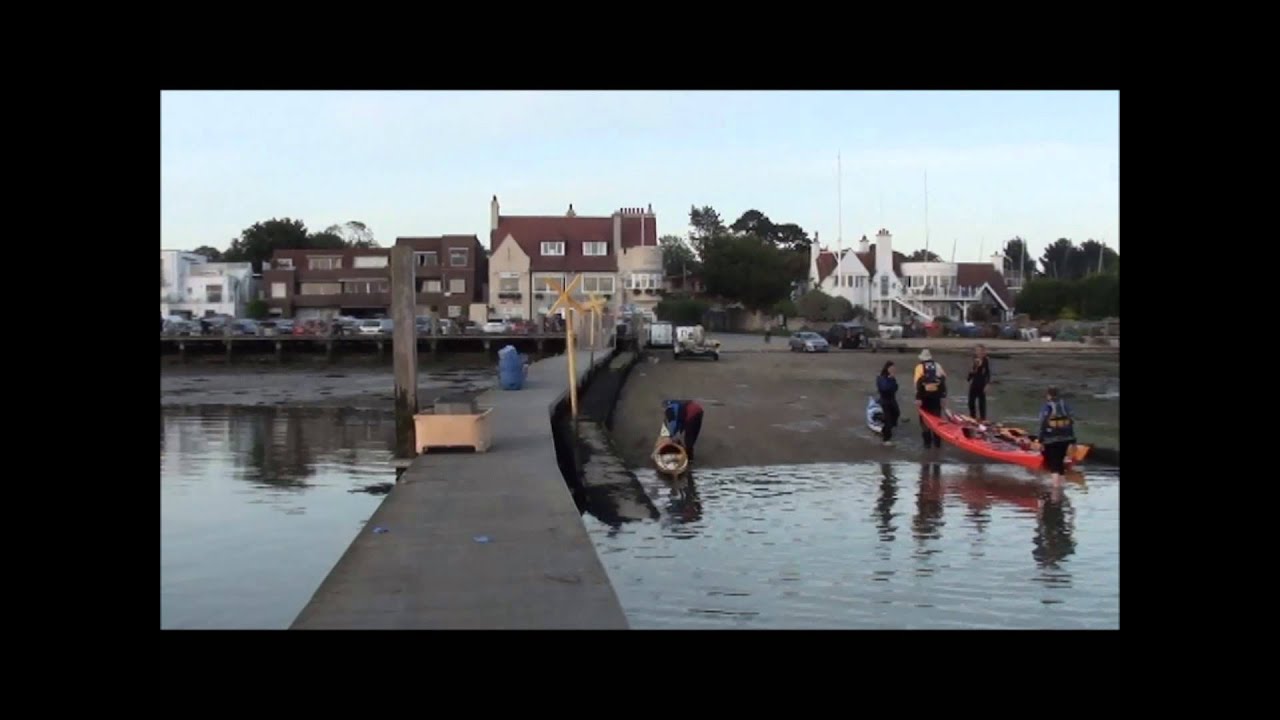 Evening at Warsash on the Hamble River