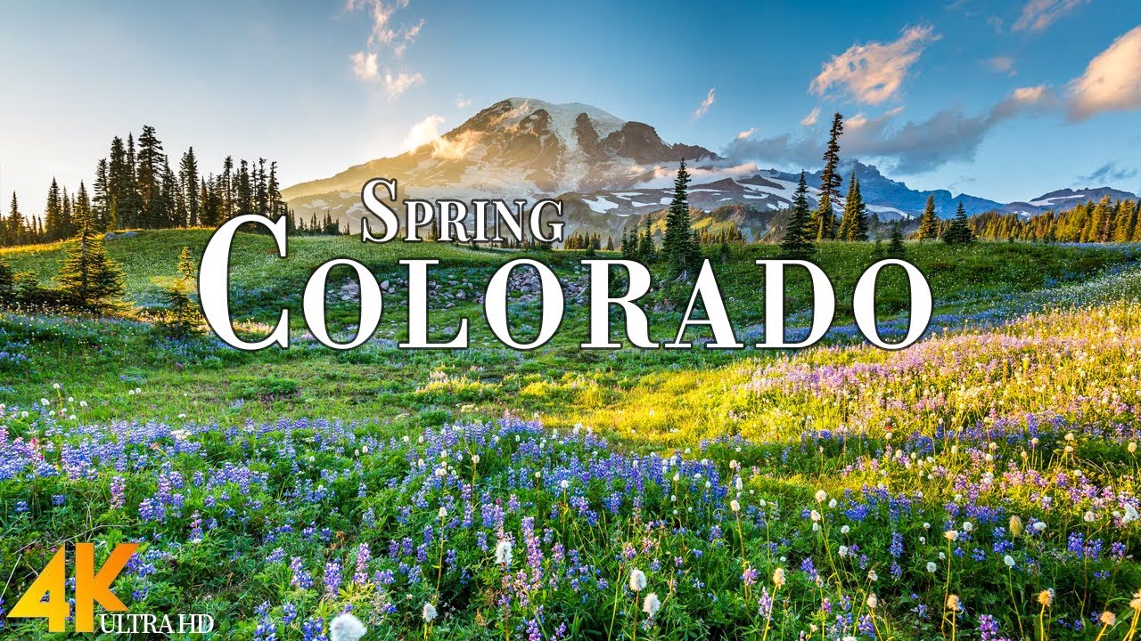 Spring Colorado 4K Ultra HD &bull; Explore Beautiful Colorado, Relaxation Film with Calming Music.