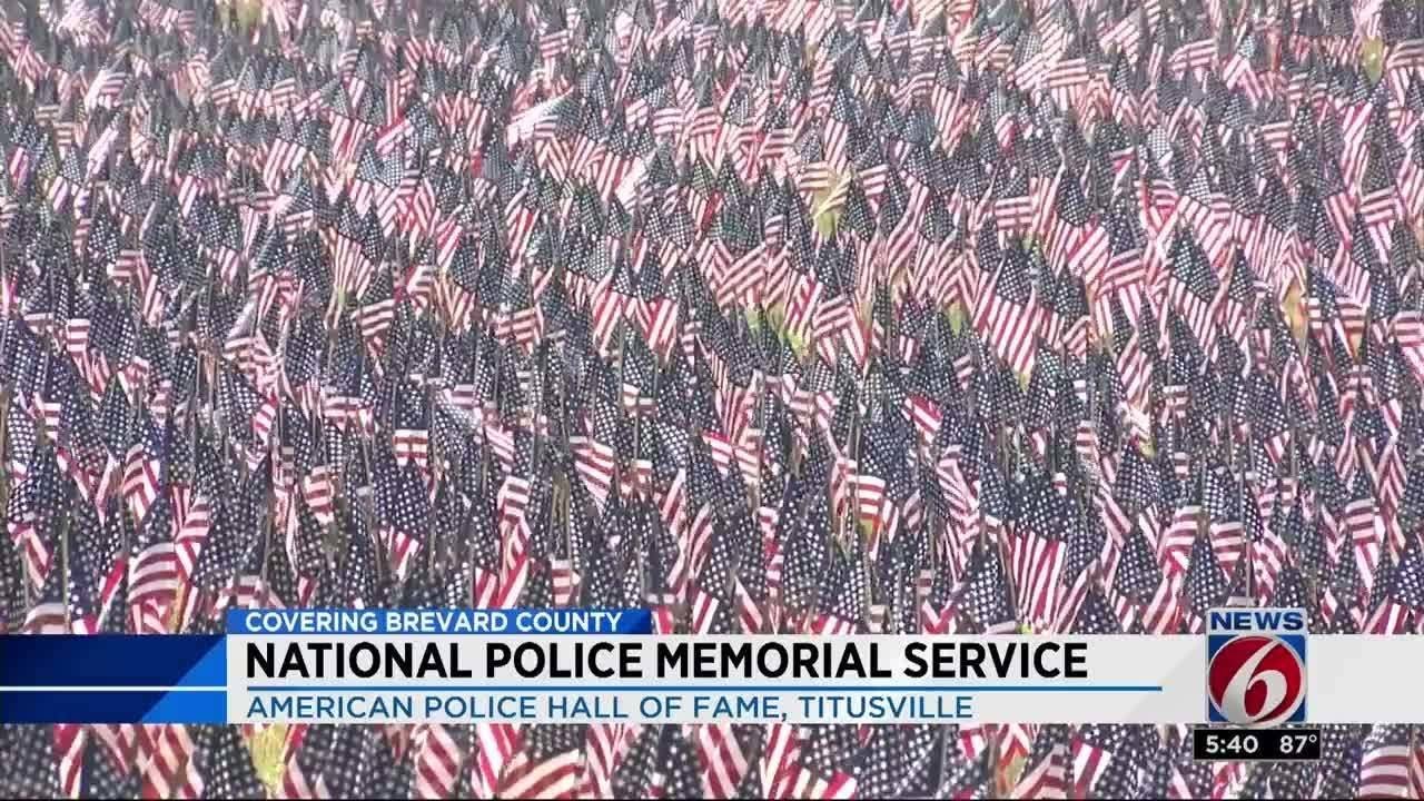 National police memorial service