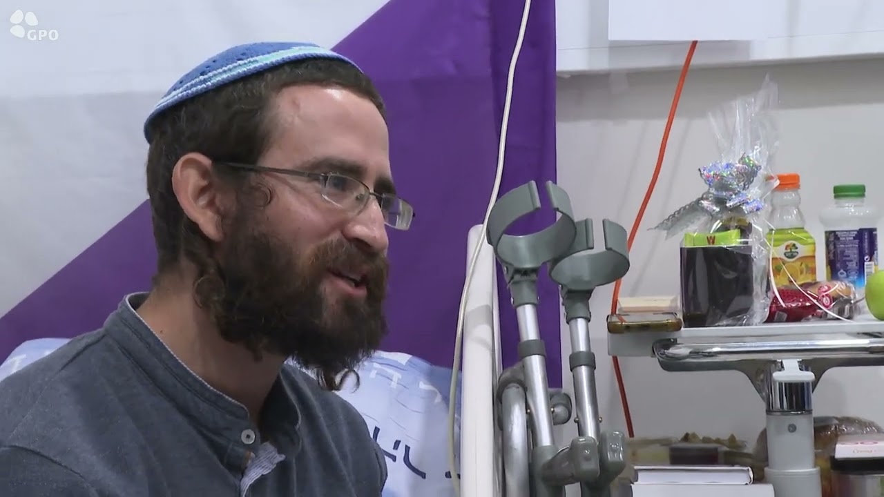 ראש הממשלה בנימין נתניהו וחבר הקונגרס בריאן מאסט נפגשו עם לוחמי צה״ל ולוחמי מג״ב שנפצעו במלחמה