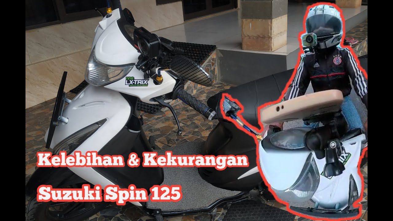 KELEBIHAN DAN KEKURANGAN MOTOR SUZUKI SPIN 125#infootomotif #otomotif