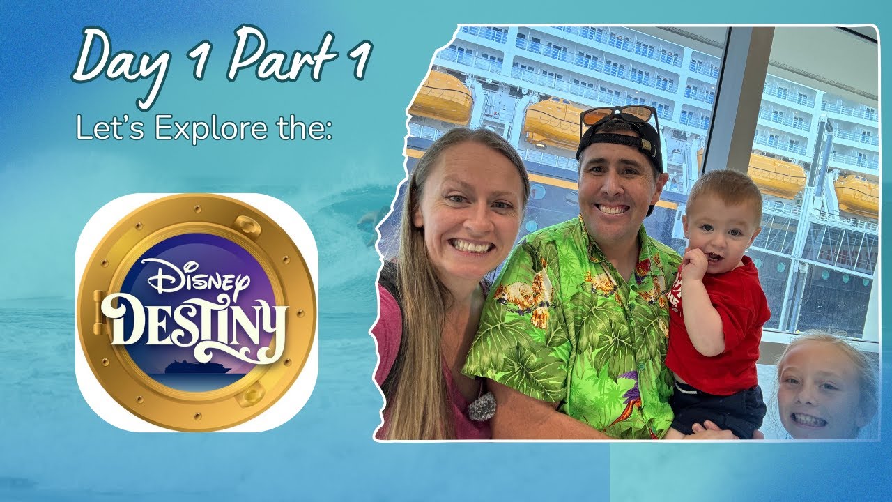 INSIDE the Disney Destiny! 🚢 The Newest Disney Cruise Ship Revealed!