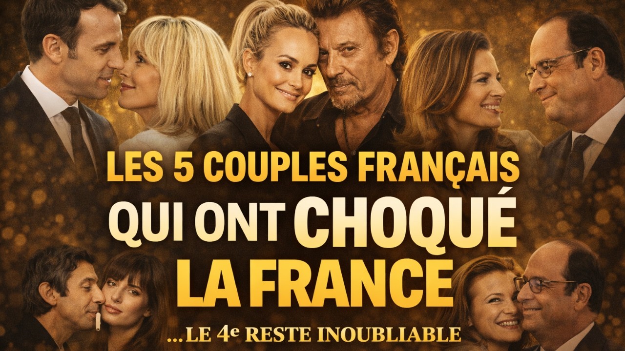 Les 5 couples français qui ont choqué la France – le 4e reste inoubliable