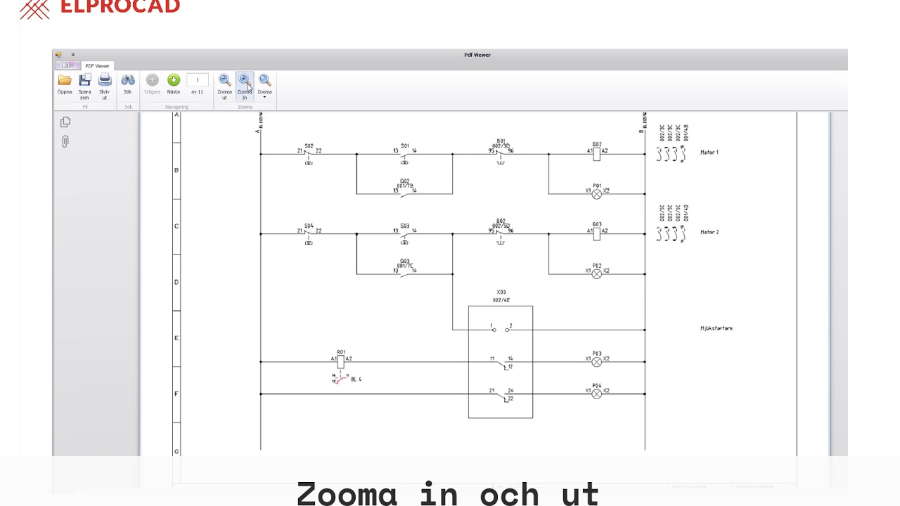 Skapa PDF från projektmiljö