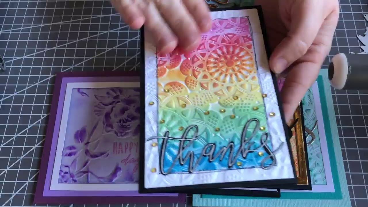 How to Make 3-D Embossed Cards with Alexis - Sizzix