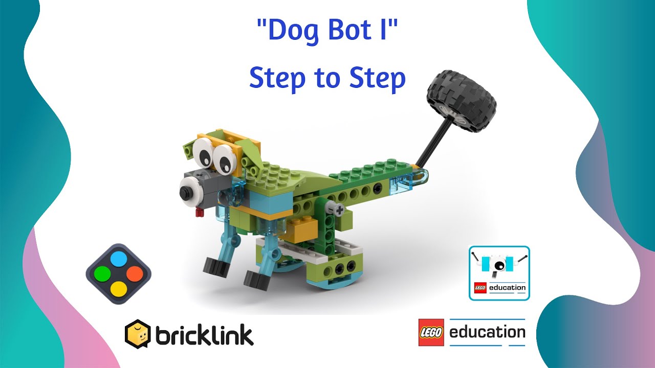 LEGO WEDO 2.0 ⚙️ DOG BOT I | TUTORIAL ✔️ (45300)