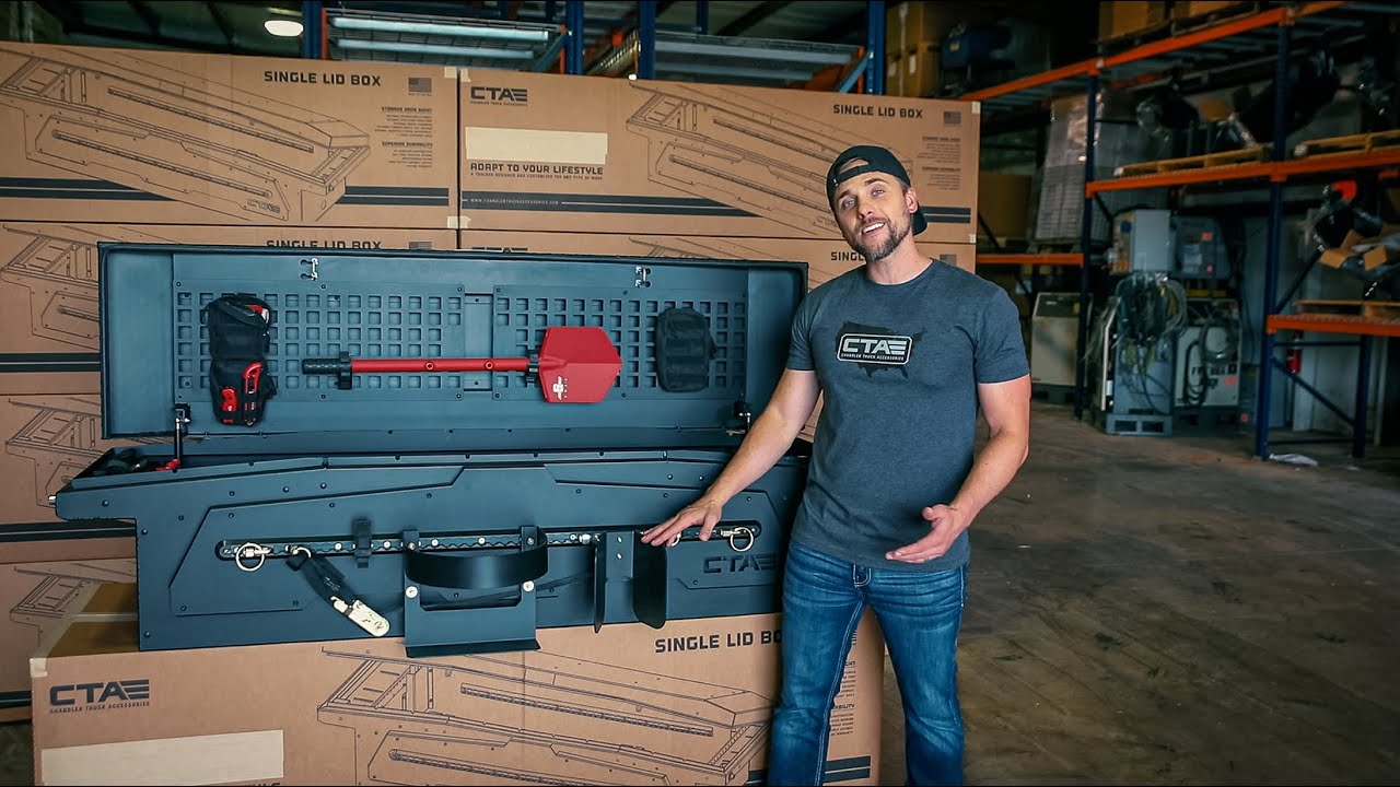 ADAPT Single Lid Truck Toolbox - Specs & Features