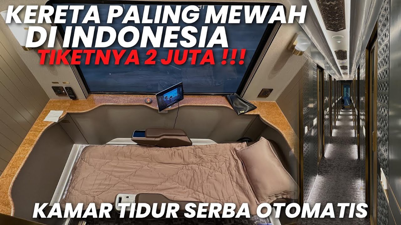 KERETA BARU & TERMEWAH DI INDONESIA SAAT INI‼️KA Argo Semeru Compartment Suites Surabaya - Jakarta