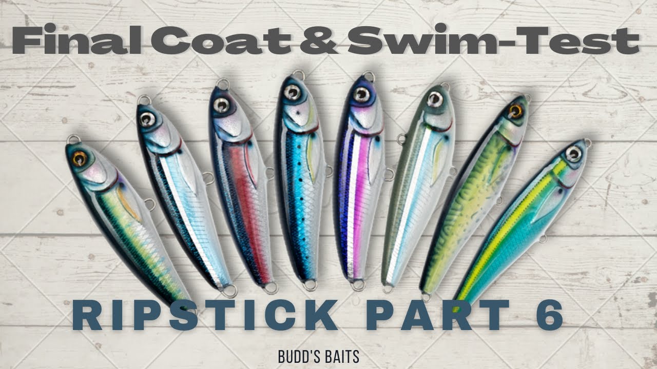 Budds - Practical Foiling of the Ripstick Part 6 - Final Epoxy Coat and Swim Test.