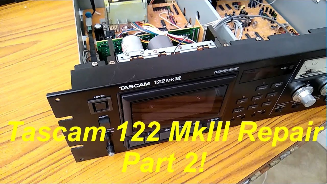 Do It Yourself Musician #36 Tascam 122 MkIII Repair Part 2 Transport Gears