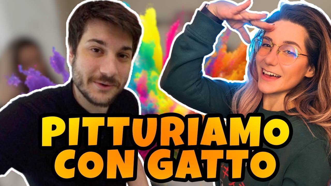 PITTURIAMO CON GATTO!