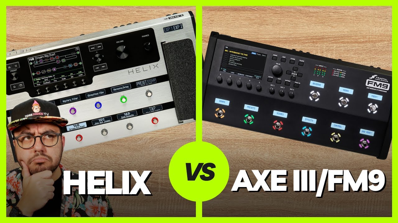 HELIX vs AXE III (Can you REALLY hear the difference?)