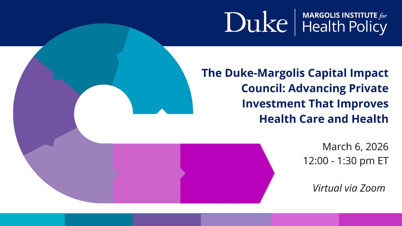Capital Impact Council: Advancing Private Investment That Improves Health Care & Health