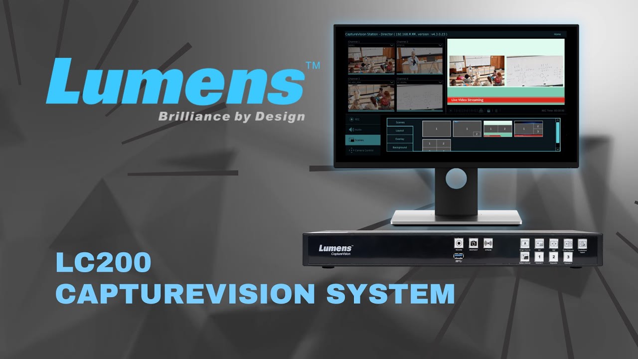 A demo of the LC200 by Lumens