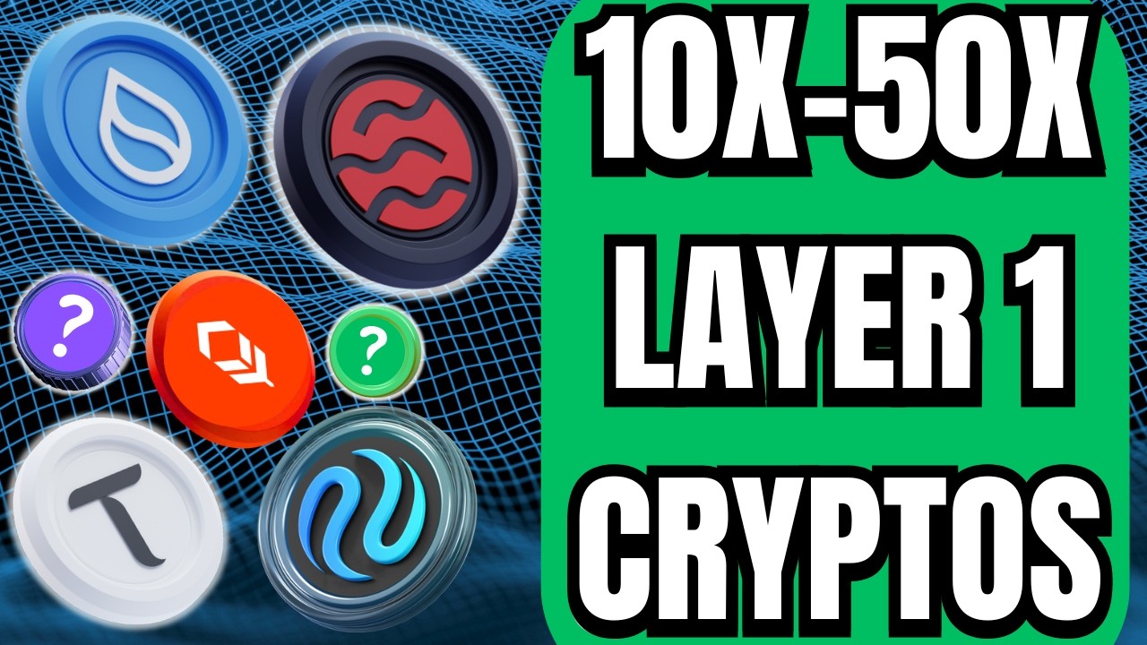 💎 THE TOP 10X-50X LAYER 1 CRYPTO ALTCOINS FOR 2026!