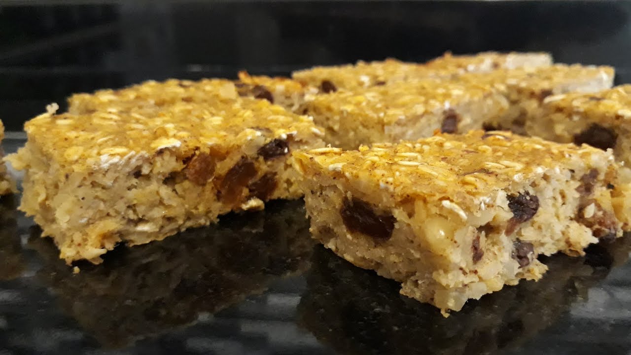 ELMALI YULAF BAR,yulaf bar tarifi,yulaf bar nasıl yapılır,fit tarifler,granola bar,yulaf barlar,