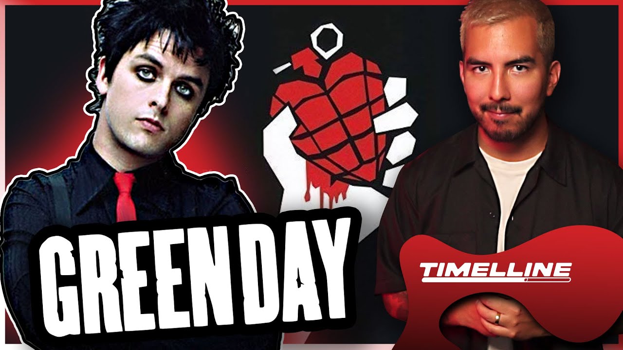L'HISTOIRE DE GREEN DAY- TIMELLINE!