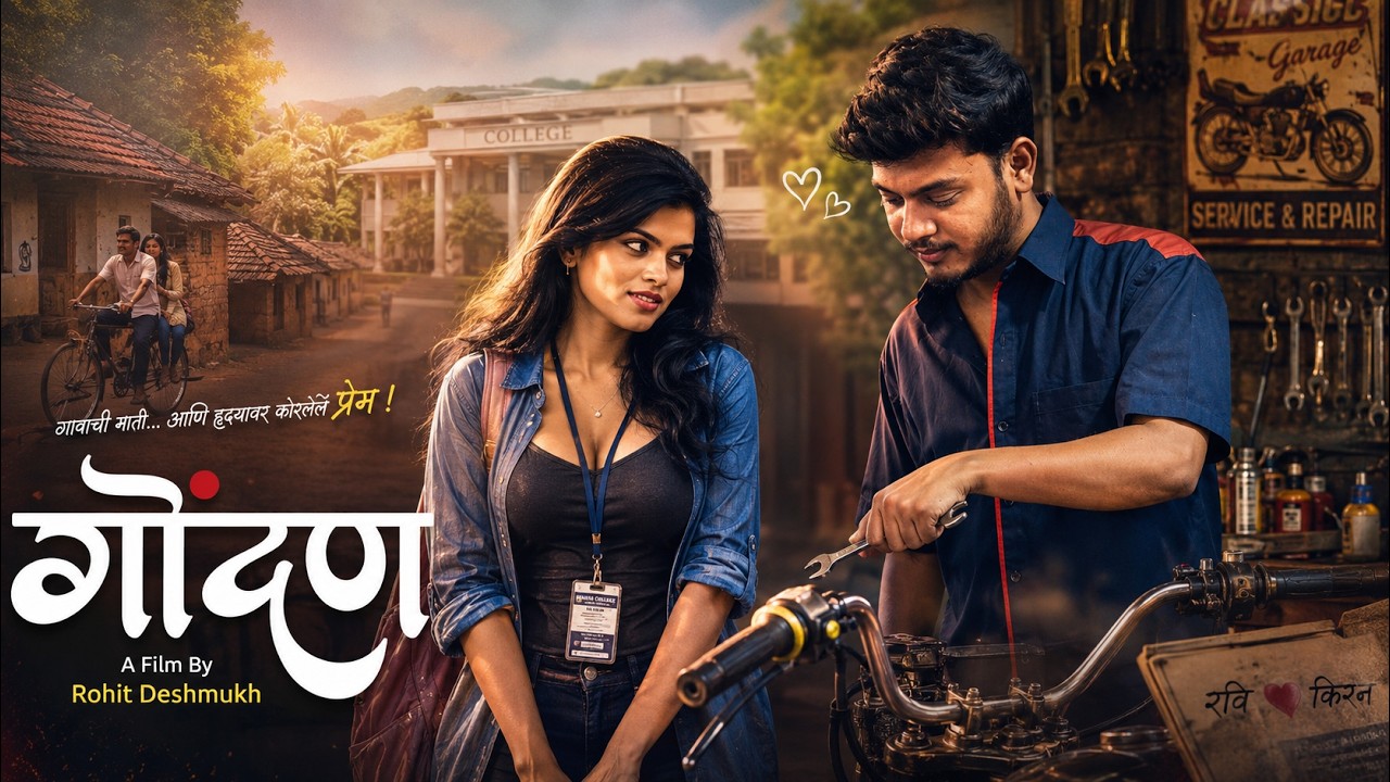 Gondan | New Marathi Village Love Story 2025 | Romantic Marathi Movie | Confidence Film Production