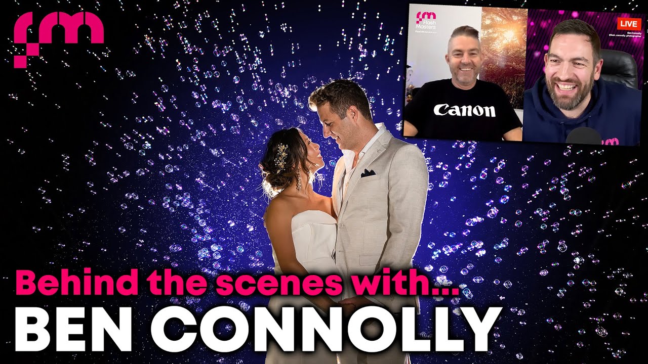 Wedding photography BEHIND THE SCENES with Ben Connolly
