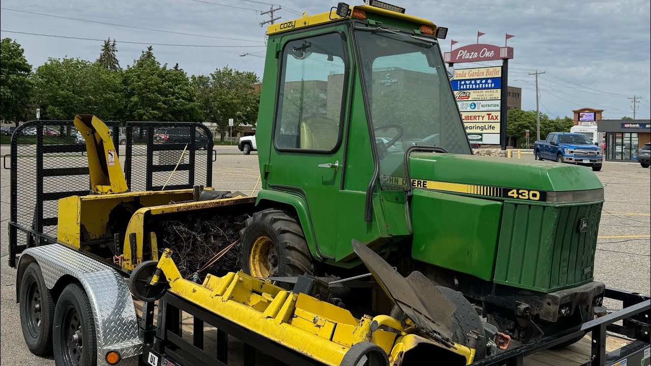 430 John Deere 3,505 hours on it😨