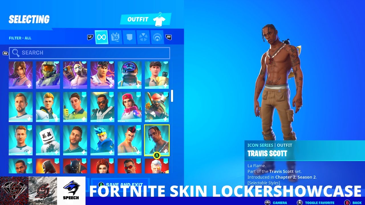 FORTNITE SKIN LOCKER SHOWCASE 2021! (RARE SKINS)