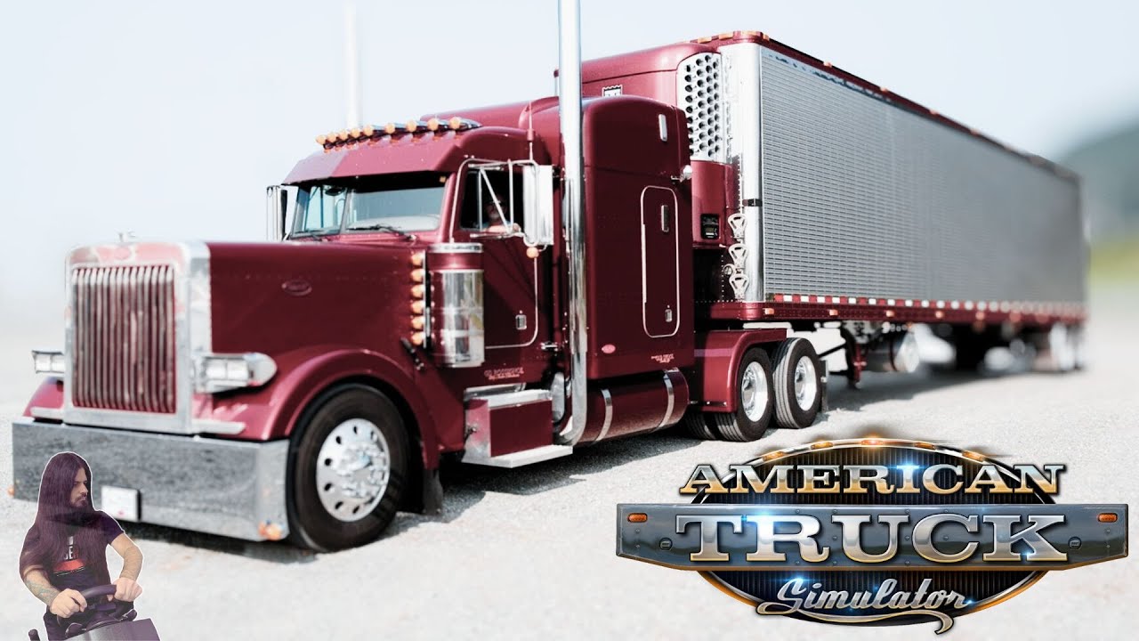 Hauling in USA + Peterbilt 389 Custom - American Truck Simulator 1.57