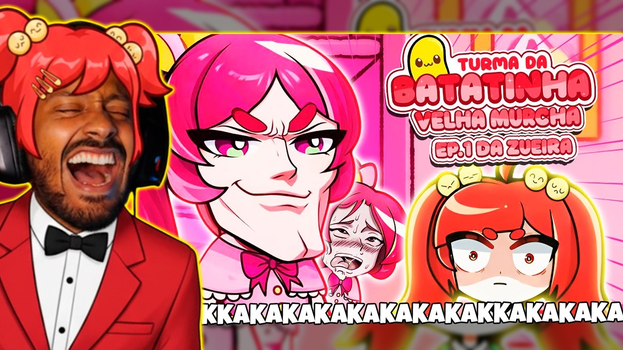 ERA PRA CHORAR, MAS A VERSÃO DO FELIX VFT ME QUEBROU! 💀🍭 REACT TURMA DA BATATINHA DA ZUEIRA