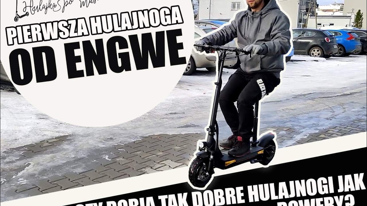 Hulajnoga elektryczna ENGWE S6. DUŻA KONKURENCJA DLA JOYOR Y6S.