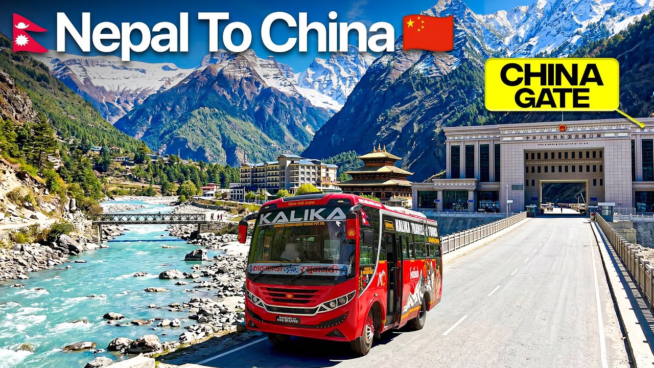 🇳🇵Nepal to China🇨🇳 | Exploring Nepal&rsquo;s Last Village by Bus 